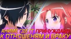 Постер Аниме где ГГ принуждают к отношениям / браку
